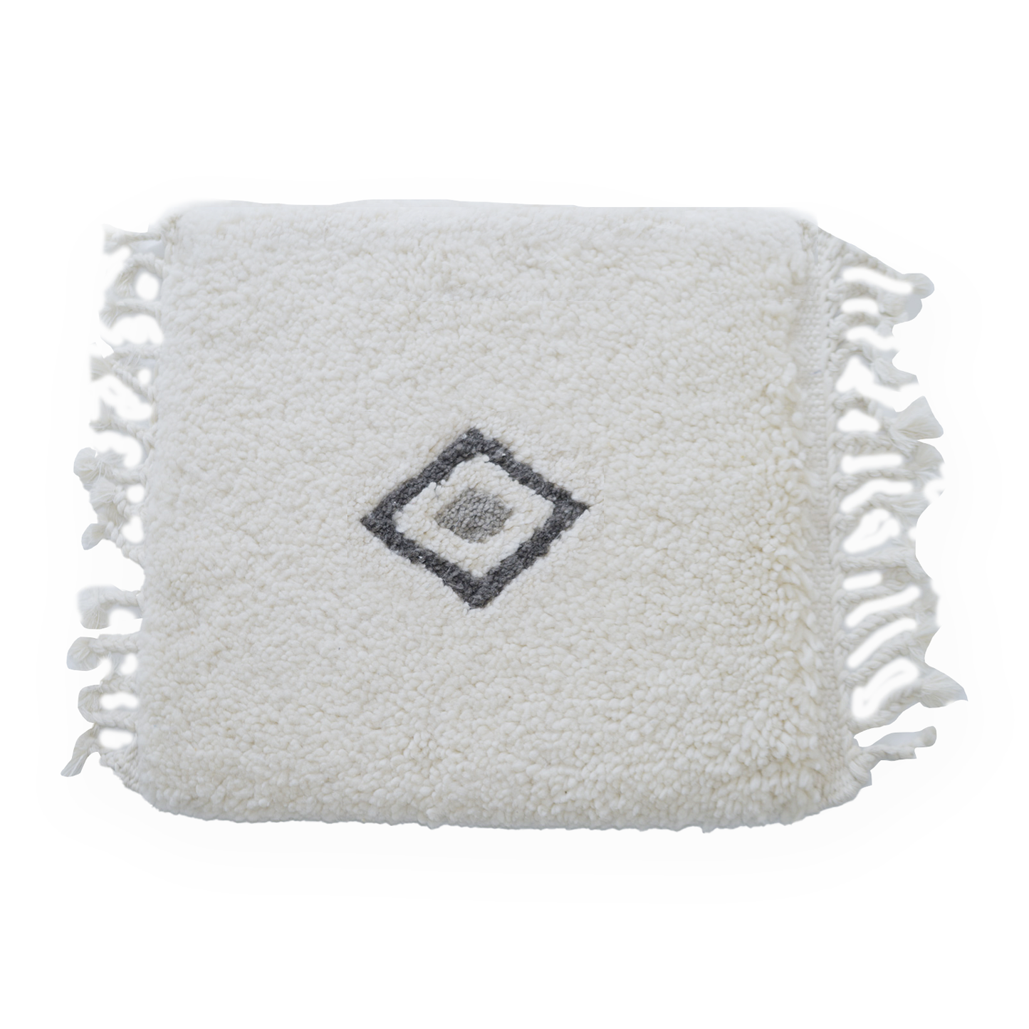 Tapis Fait Main Artisanal – Design Unique et Qualité Supérieure - 50x50cm