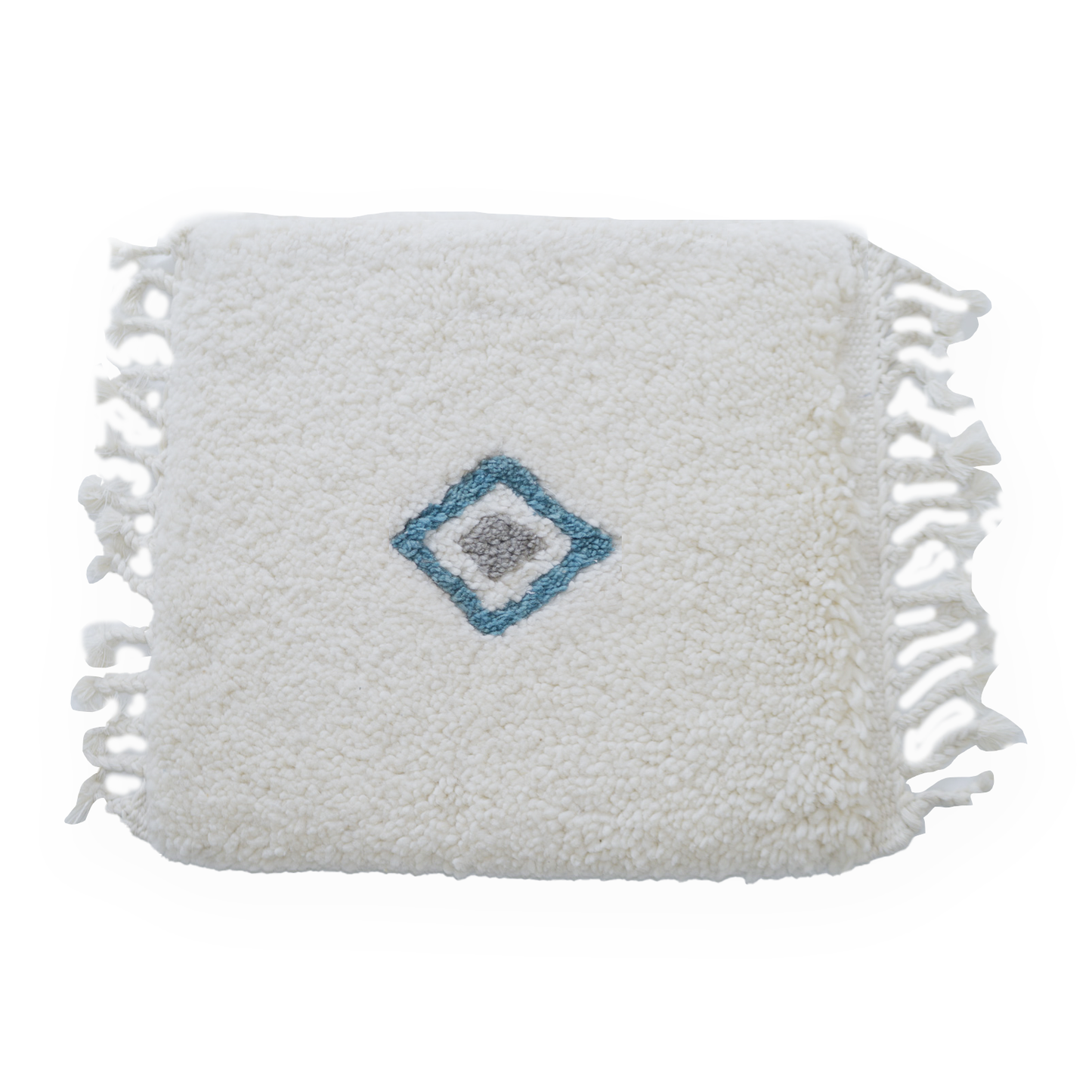 Tapis Fait Main Artisanal – Design Unique et Qualité Supérieure - 50x50cm