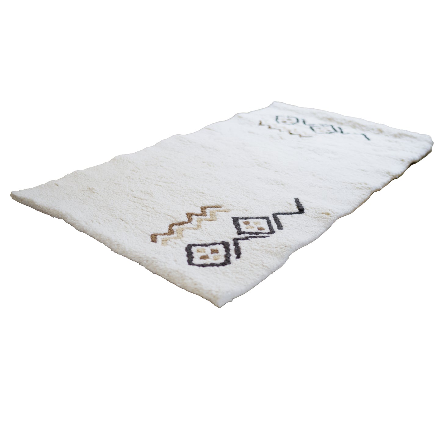 Tapis Fait Main Artisanal – Design Unique et Qualité Supérieure (184x149cm)