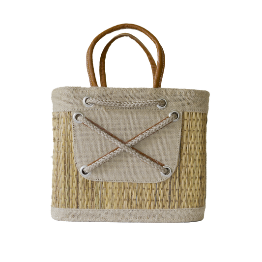 Sac à Main en Fibre Naturelle – Élégance et Durabilité